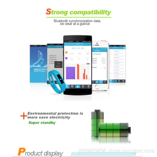 Digital Silicone Bracelet pedometer with Step counter function PLR-1089